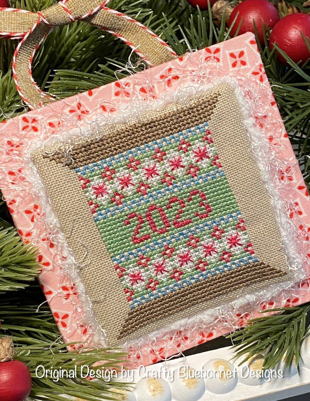 Vintage Christmas 2023 Ornament