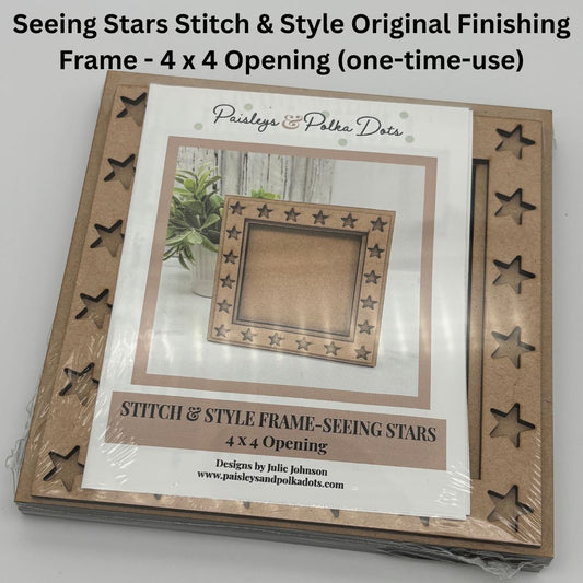 Stitch & Style Finishing Frames - Seeing Stars (Original and Interchangeable Options)