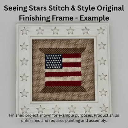 Stitch & Style Finishing Frames - Seeing Stars (Original and Interchangeable Options)