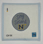 Sing Second Navy Ornament by Crafty Bluebonnet Designs - (13 Mesh) - EXCLUSIVE